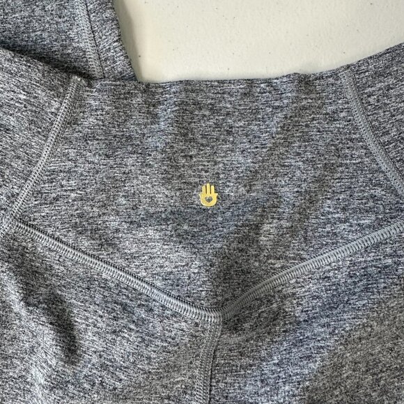 Spiritual Gangster Flared Pull on Leggings Pants Gray Small - Picture 3 of 9